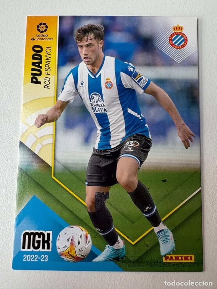 Cromos de f&uacute;tbol: Carta Puado Espanyol 171 Megacracks 2022-23