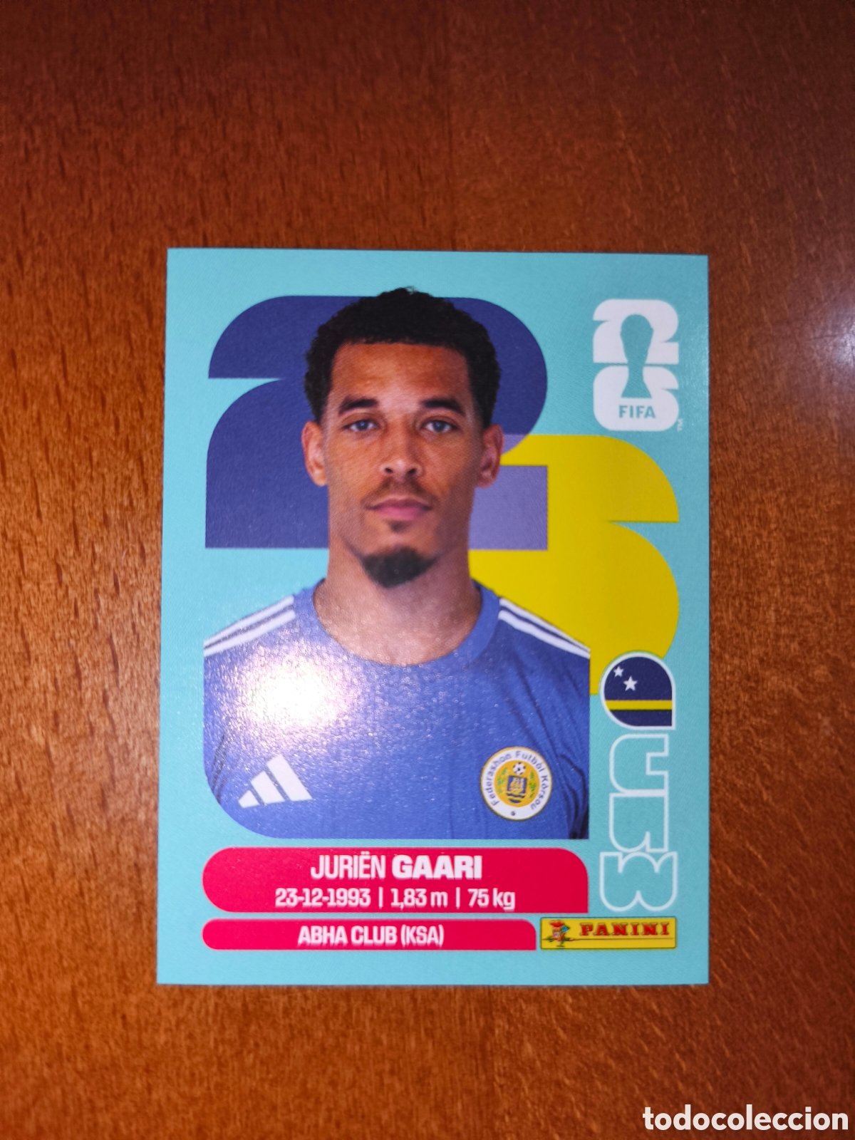Cromos de f&uacute;tbol: CUW5 Jurien Gaari CUW 5 Fifa World Cup 2026 Cura&ccedil;ao