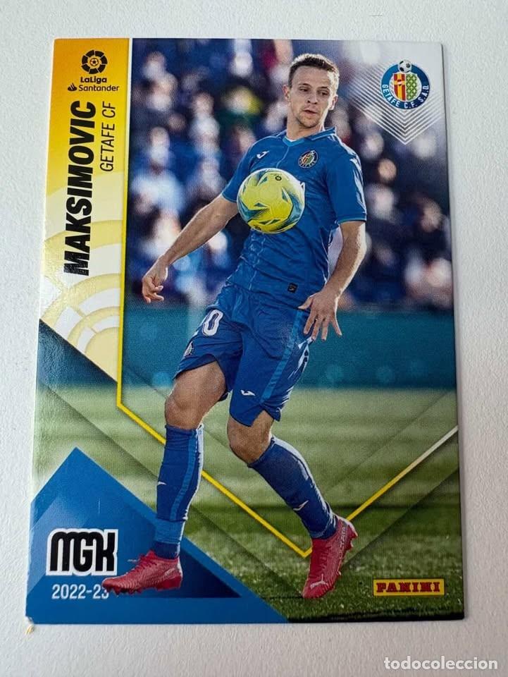 Cromos de f&uacute;tbol: Carta Maksimovic Getafe 182 Megacracks 2022-23