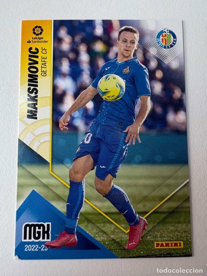 Cromos de f&uacute;tbol: Carta Maksimovic Getafe 182 Megacracks 2022-23