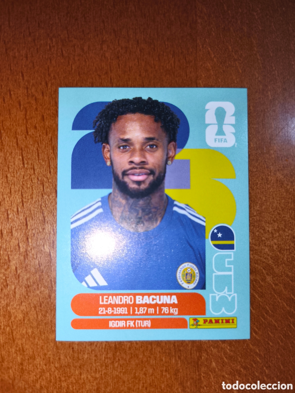 Cromos de f&uacute;tbol: CUW12 Leandro Bacuna CUW 12 Fifa World Cup 2026 Cura&ccedil;ao