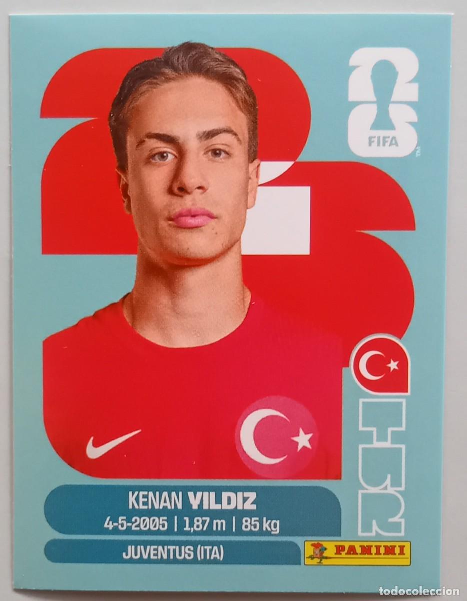 Cromos de f&uacute;tbol: Figurina Panini 2026 Cromo World Cup Usa Mundial 2026 Kenan Yildiz Turkey n TUR 20