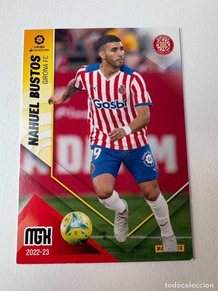Cromos de f&uacute;tbol: Carta Nahuel Bustos Girona 207 Megacracks 2022-23
