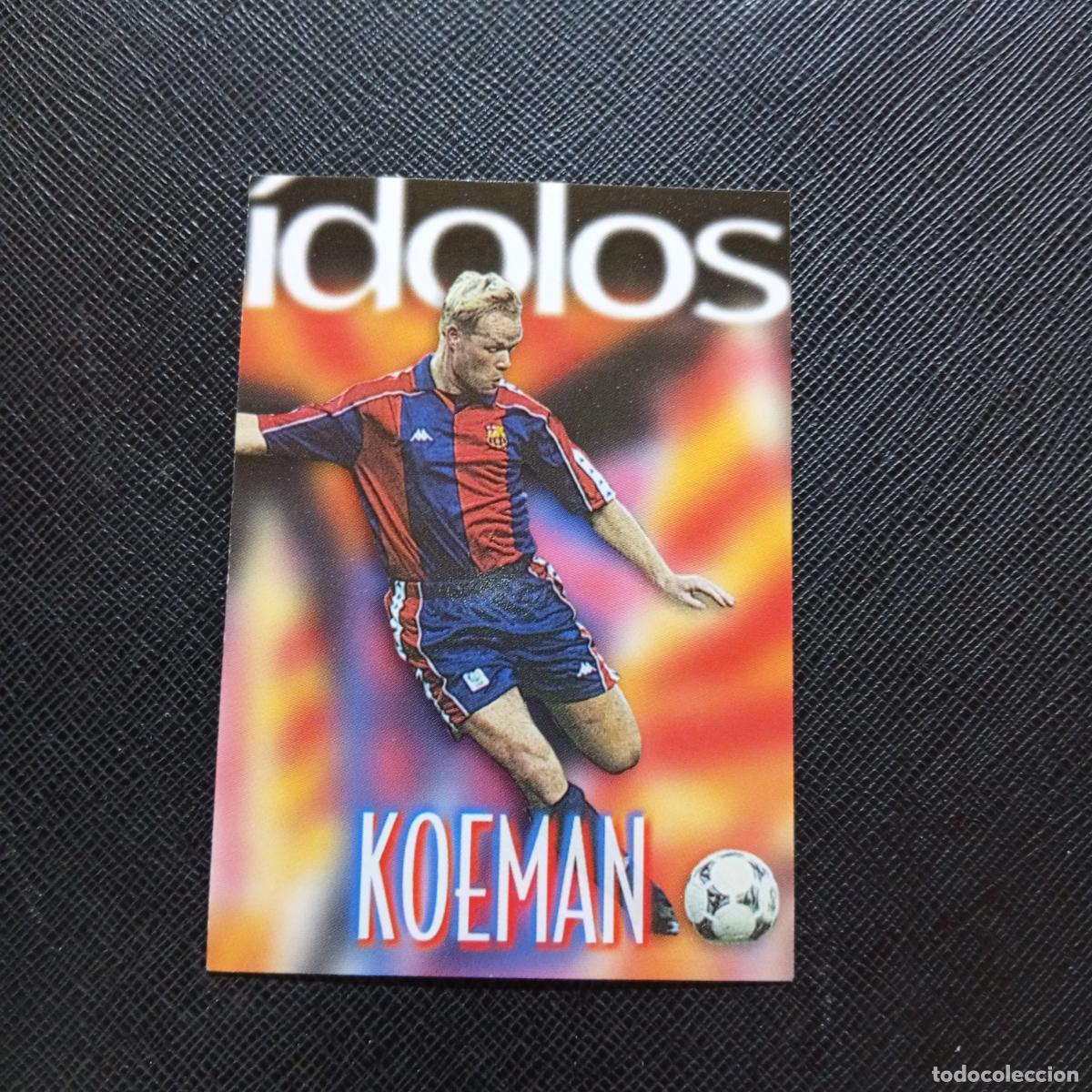 Cromos de f&uacute;tbol: 149 KOEMAN BARCELONA 1899 1999 PANINI CENTENARIO 100 A&Ntilde;OS CROMO BARCA - A174 PG397