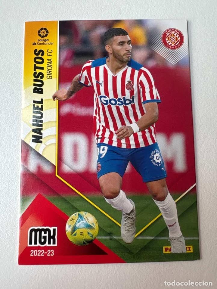 Cromos de f&uacute;tbol: Carta Nahuel Bustos Girona 207 Megacracks 2022-23