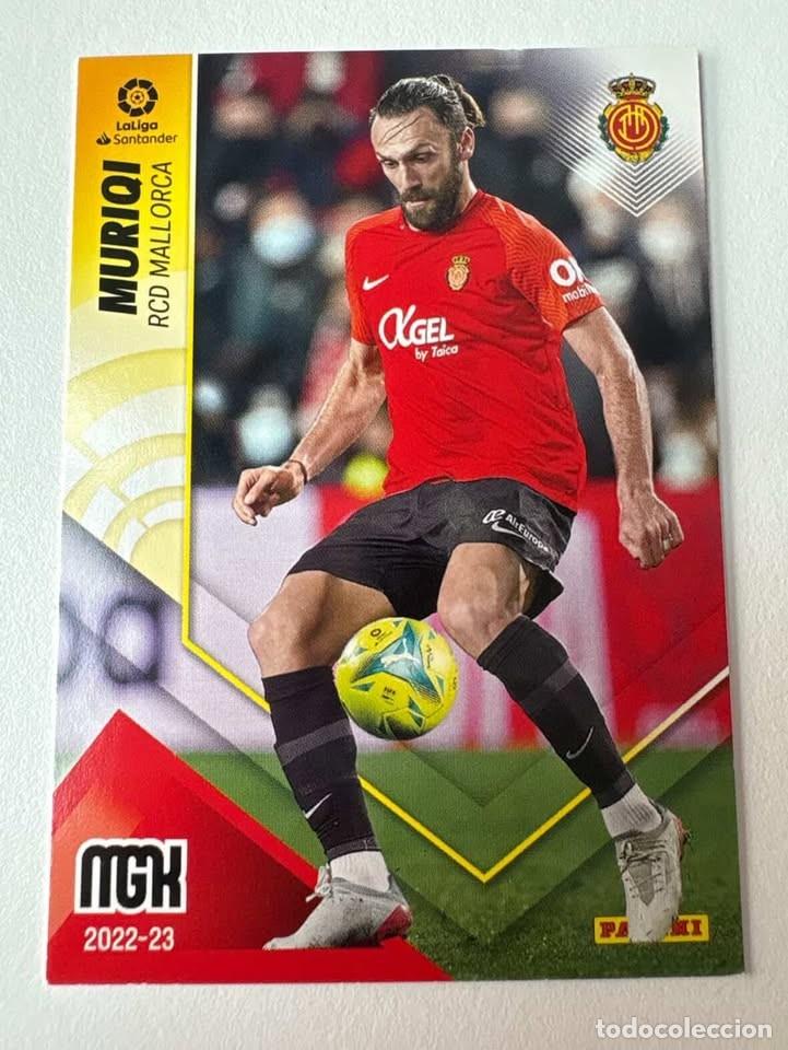 Cromos de f&uacute;tbol: Carta Muriqi Mallorca 243 Megacracks 2022-23