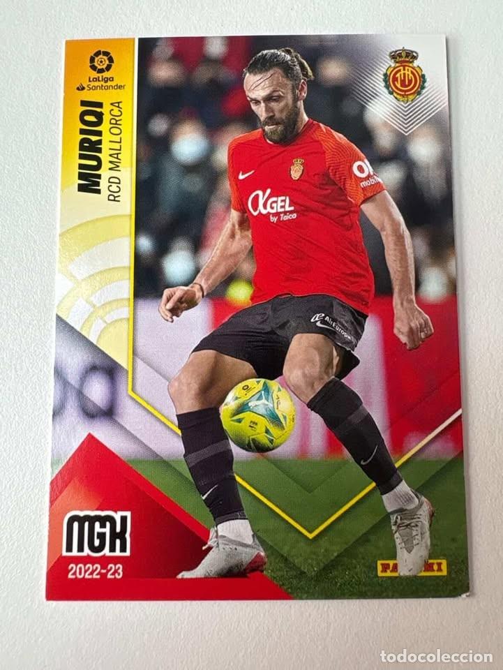 Cromos de f&uacute;tbol: Carta Muriqi Mallorca 243 Megacracks 2022-23
