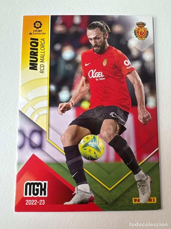 Cromos de f&uacute;tbol: Carta Muriqi Mallorca 243 Megacracks 2022-23