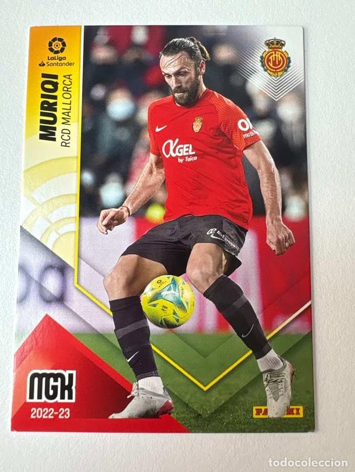 Cromos de f&uacute;tbol: Carta Muriqi Mallorca 243 Megacracks 2022-23