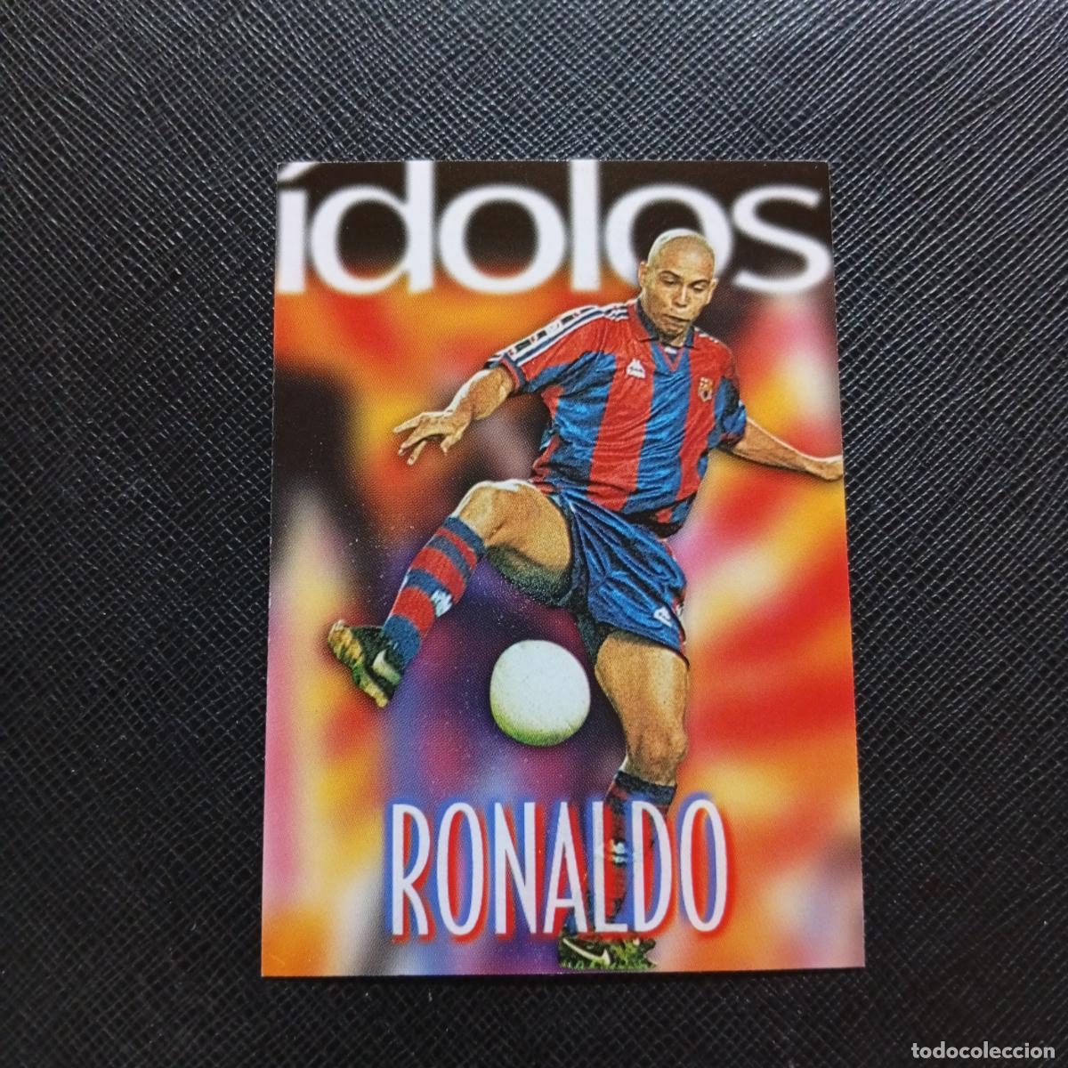 Cromos de Futebol: 153 RONALDO BARCELONA 1899 1999 PANINI CENTENARIO 100 A&Ntilde;OS CROMO BARCA - A174 PG397