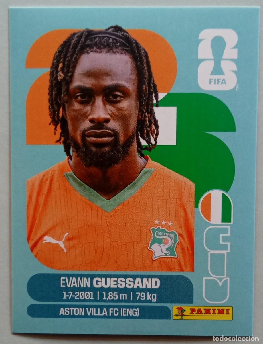 Figurine di Calcio: Figurina Panini 2026 Cromo World Cup Usa Mundial 2026 Evann Guessand Ivory Coast n CIV 19