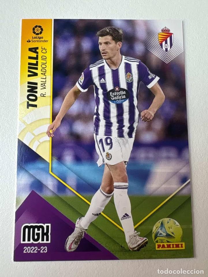 Cromos de f&uacute;tbol: Carta Toni Villa Valladolid 351 Megacracks 2022-23