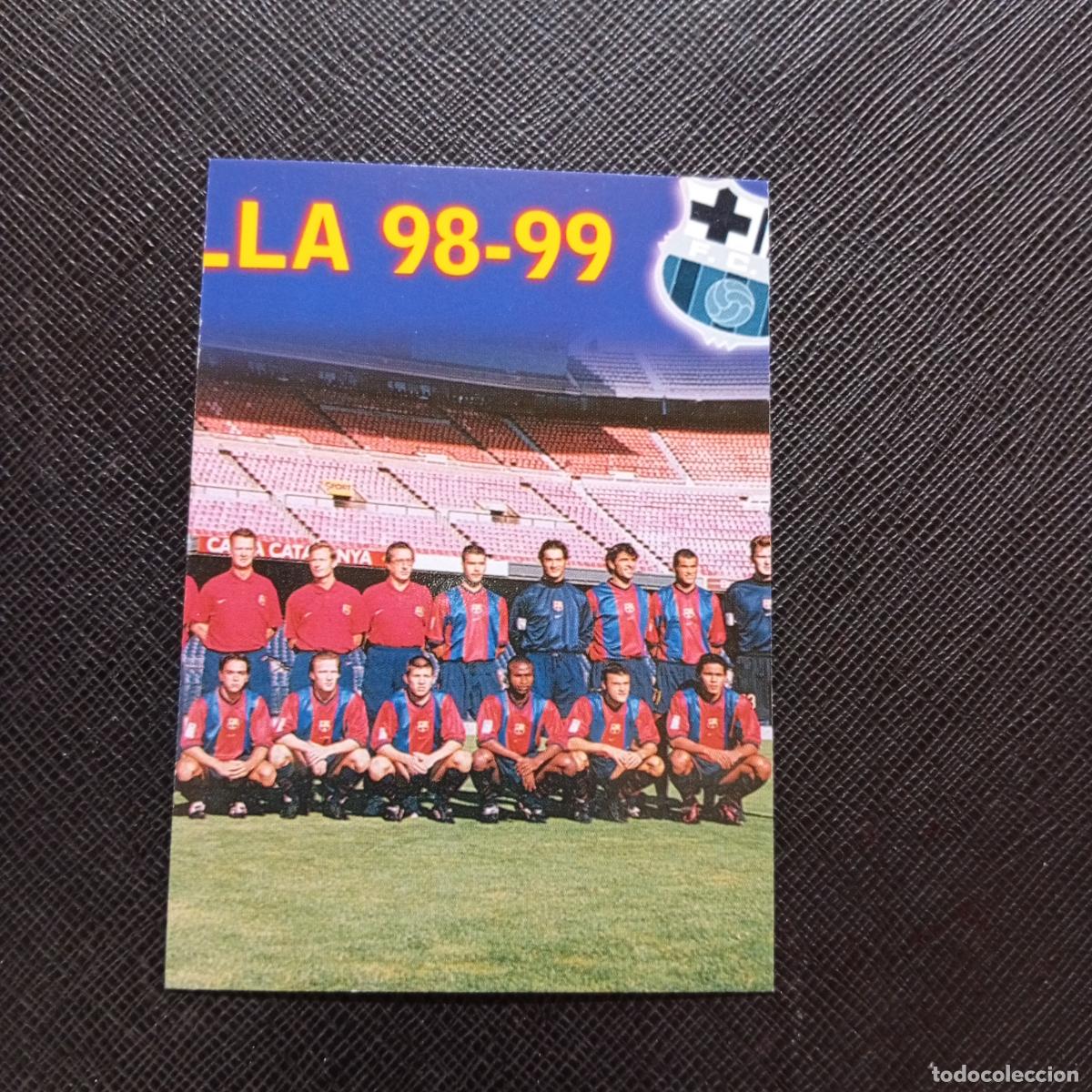 Cromos de f&uacute;tbol: 155 PLANTILLA PANINI BARCELONA 1899 1999 CENTENARIO 100 A&Ntilde;OS CROMO BARCA - A174 PG406