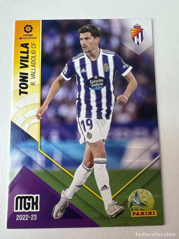 Cromos de f&uacute;tbol: Carta Toni Villa Valladolid 351 Megacracks 2022-23