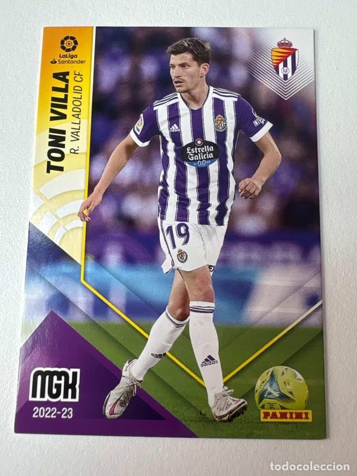Cromos de f&uacute;tbol: Carta Toni Villa Valladolid 351 Megacracks 2022-23