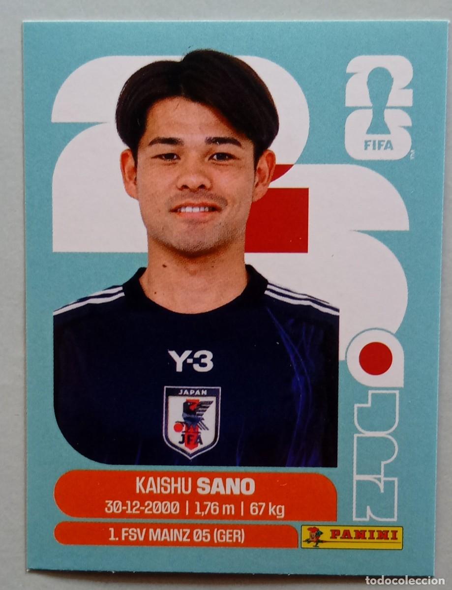 Cromos de f&uacute;tbol: Figurina Panini 2026 Cromo World Cup Usa Mundial 2026 Kaishu Sano Japan n JPN 8