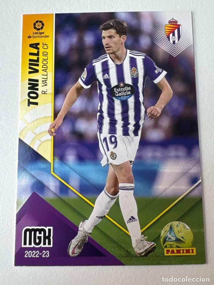 Cromos de f&uacute;tbol: Carta Toni Villa Valladolid 351 Megacracks 2022-23