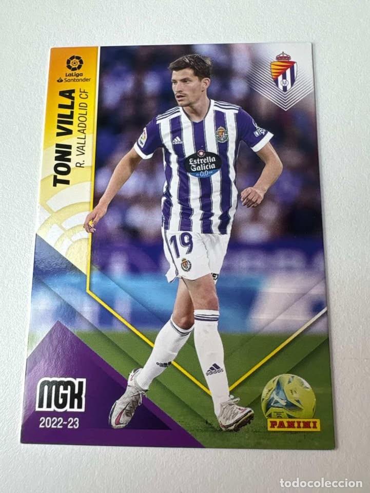 Cromos de f&uacute;tbol: Carta Toni Villa Valladolid 351 Megacracks 2022-23