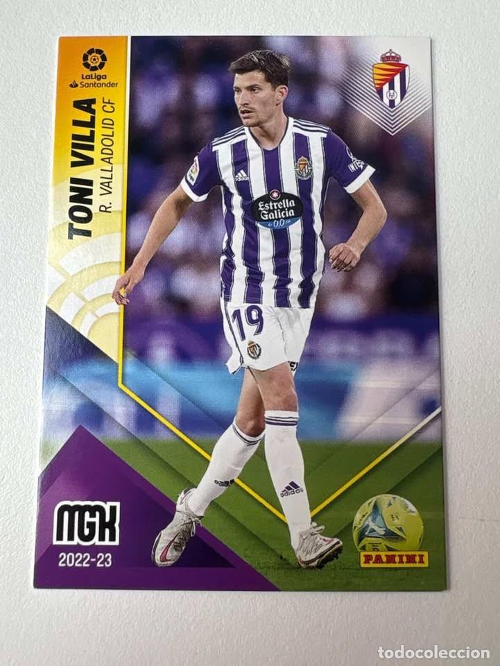 Cromos de f&uacute;tbol: Carta Toni Villa Valladolid 351 Megacracks 2022-23