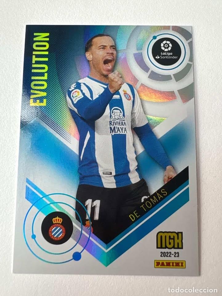 Cromos de f&uacute;tbol: Carta De Tom&aacute;s Espanyol Evolution 383 Megacracks 2022-23