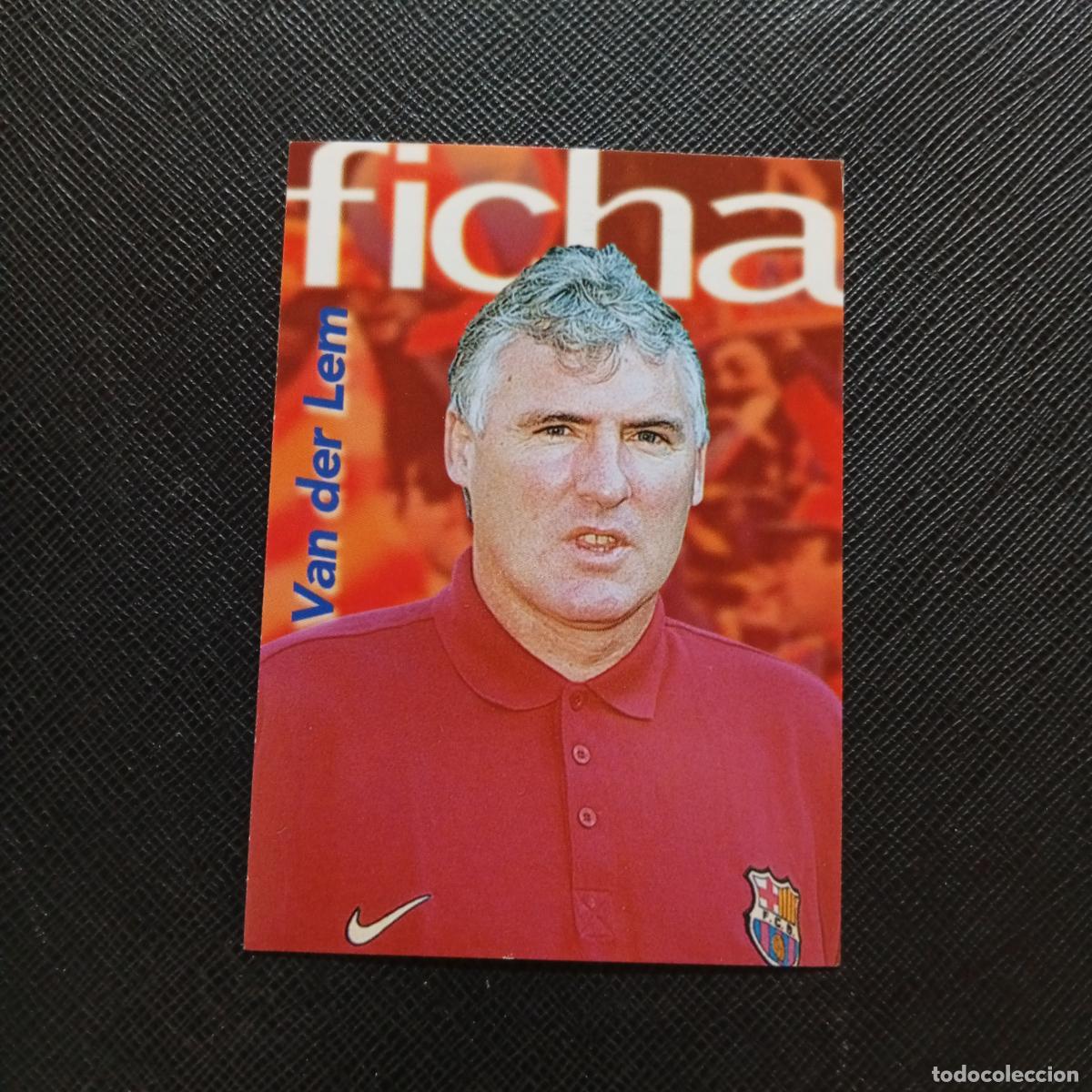 Cromos de f&uacute;tbol: 158 VAN DER LEM PANINI BARCELONA 1899 1999 CENTENARIO 100 A&Ntilde;OS CROMO BARCA - A174 PG406