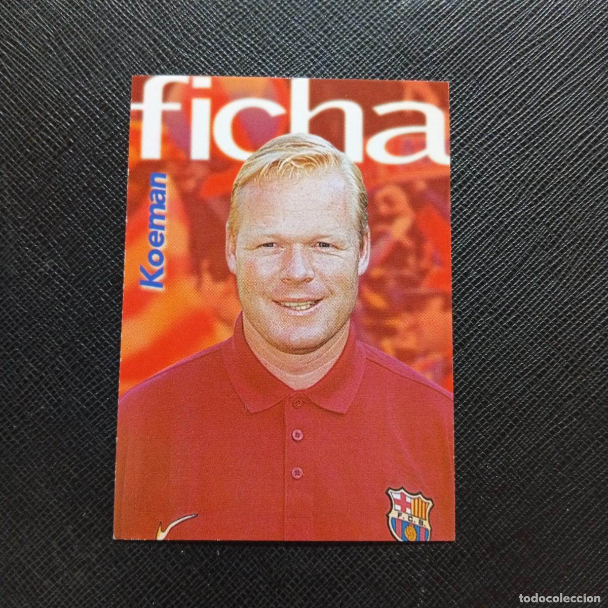 Cromos de f&uacute;tbol: 159 KOEMAN PANINI BARCELONA 1899 1999 CENTENARIO 100 A&Ntilde;OS CROMO BARCA - A174 PG406