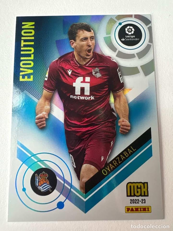 Cromos de f&uacute;tbol: Carta Oyarzabal Real Sociedad Evolution 398 Megacracks 2022-23