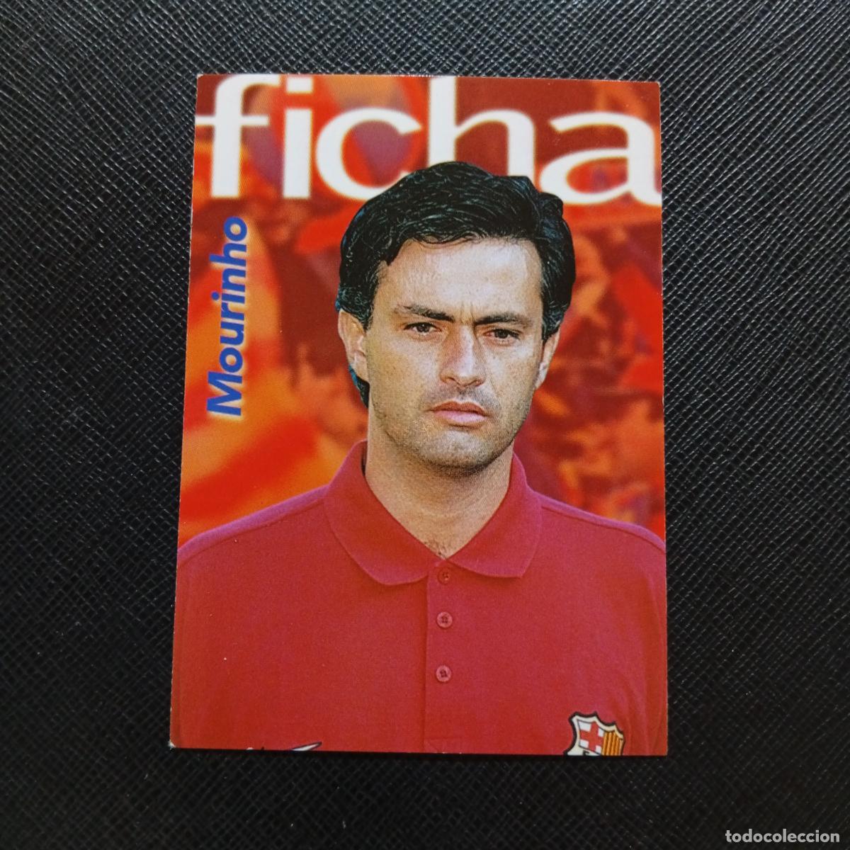 Cromos de f&uacute;tbol: 160 MOURINHO PANINI BARCELONA 1899 1999 CENTENARIO 100 A&Ntilde;OS CROMO BARCA - A174 PG415