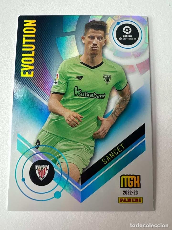 Cromos de f&uacute;tbol: Carta Sancet Atlhetic Club de Bilbao Evolution 400 Megacracks 2022-23