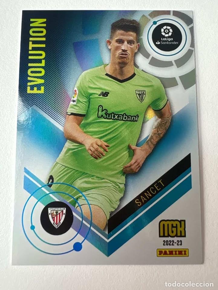Cromos de f&uacute;tbol: Carta Sancet Atlhetic Club de Bilbao Evolution 400 Megacracks 2022-23