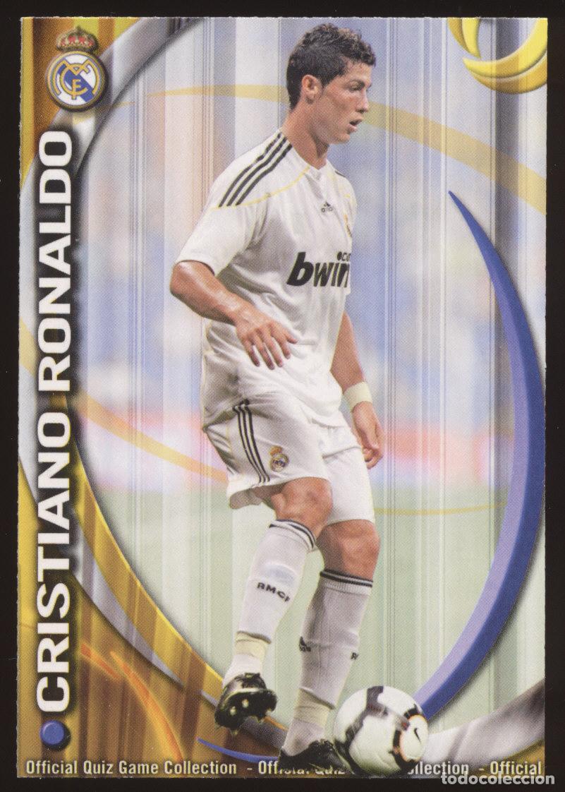 Cromos de f&uacute;tbol: #45. CRISTIANO RONALDO (Error) - Real Madrid 2010/2011 - Mundicromo Liga Card/Cromo 10/11