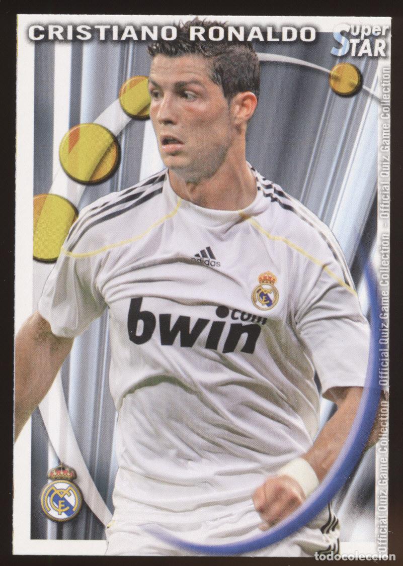 Cromos de f&uacute;tbol: #52. CRISTIANO RONALDO (SuperStar Mate) - Real Madrid 2010/2011 - Mundicromo Liga Card/Cromo 10/11