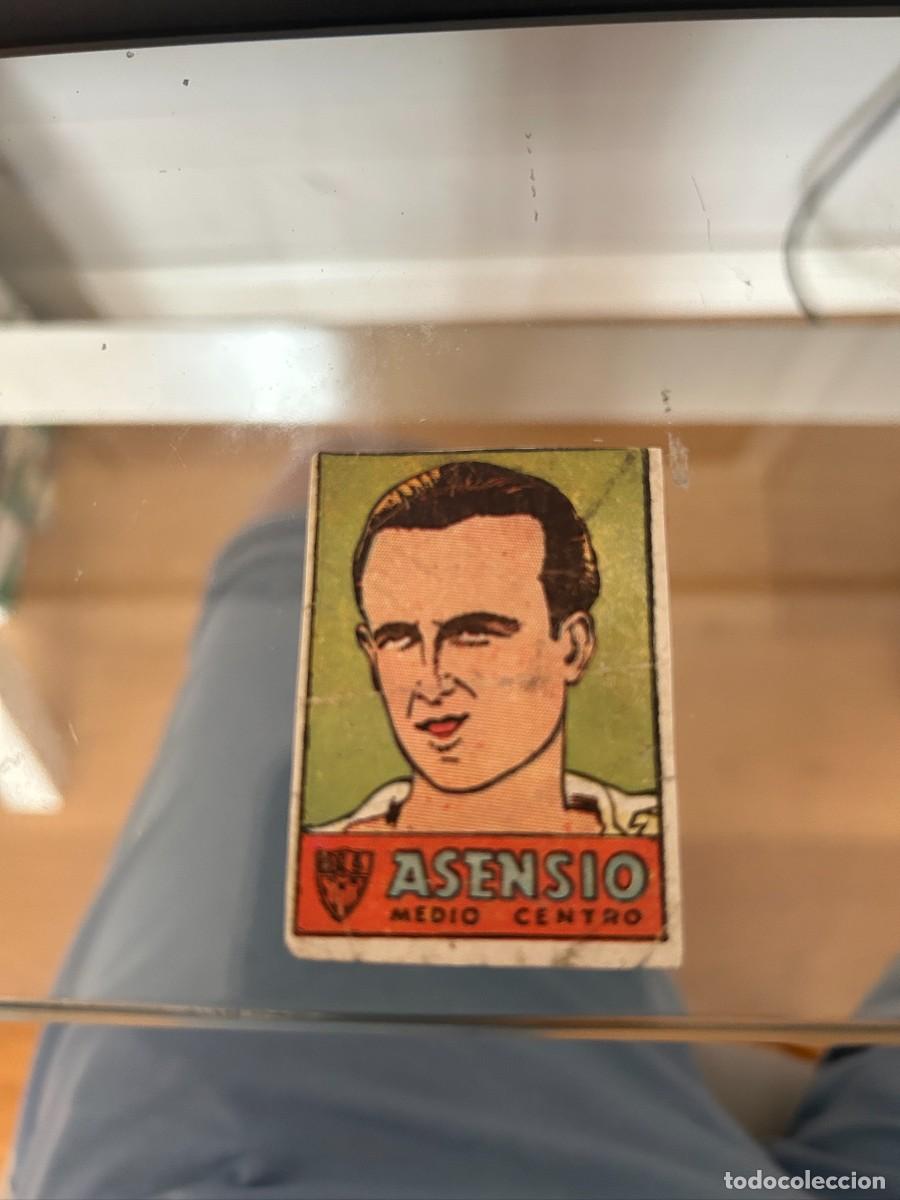Cromos de f&uacute;tbol: SEVILLA ASENSIO CREOMOS CULTURA NO PEGADO 1941 42