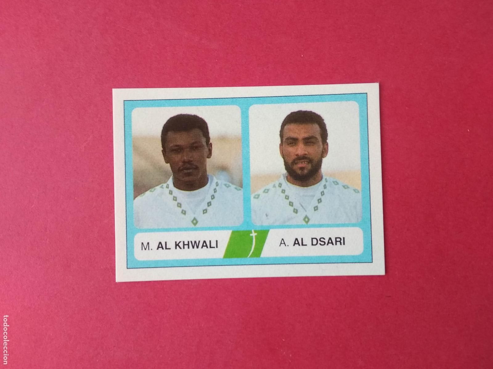 Cromos de f&uacute;tbol: EDICIONES ESTADIO MUNDIAL DE FUTBOL USA 94 1994 NUNCA PEGADO ARABIA SAUDI N&ordm; 431 AL KHWALI DSARI