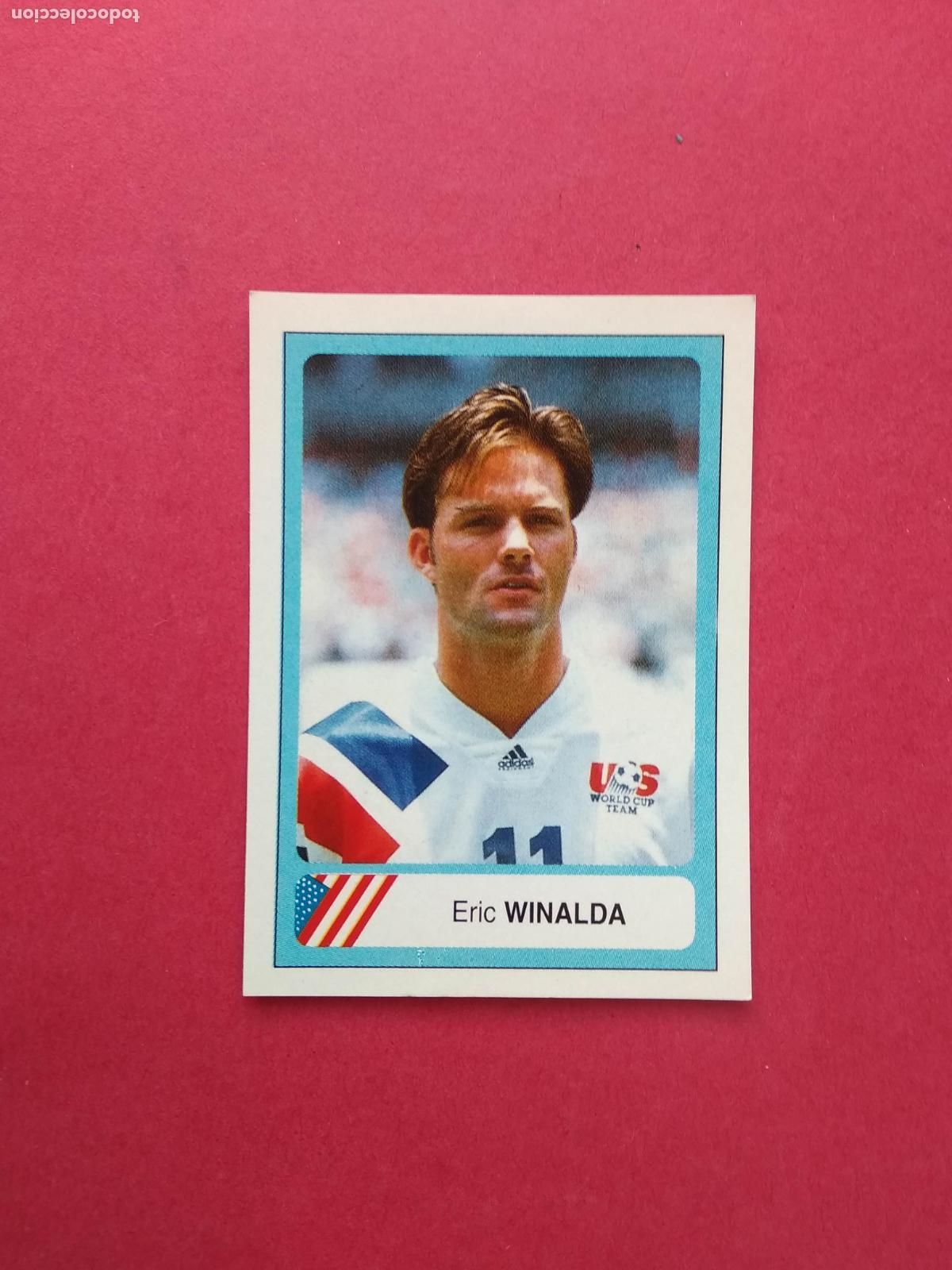 Fu&szlig;ball-Sticker: EDICIONES ESTADIO MUNDIAL DE FUTBOL USA 94 1994 CROMO NUNCA PEGADO EEUU N&ordm; 199 WINALDA