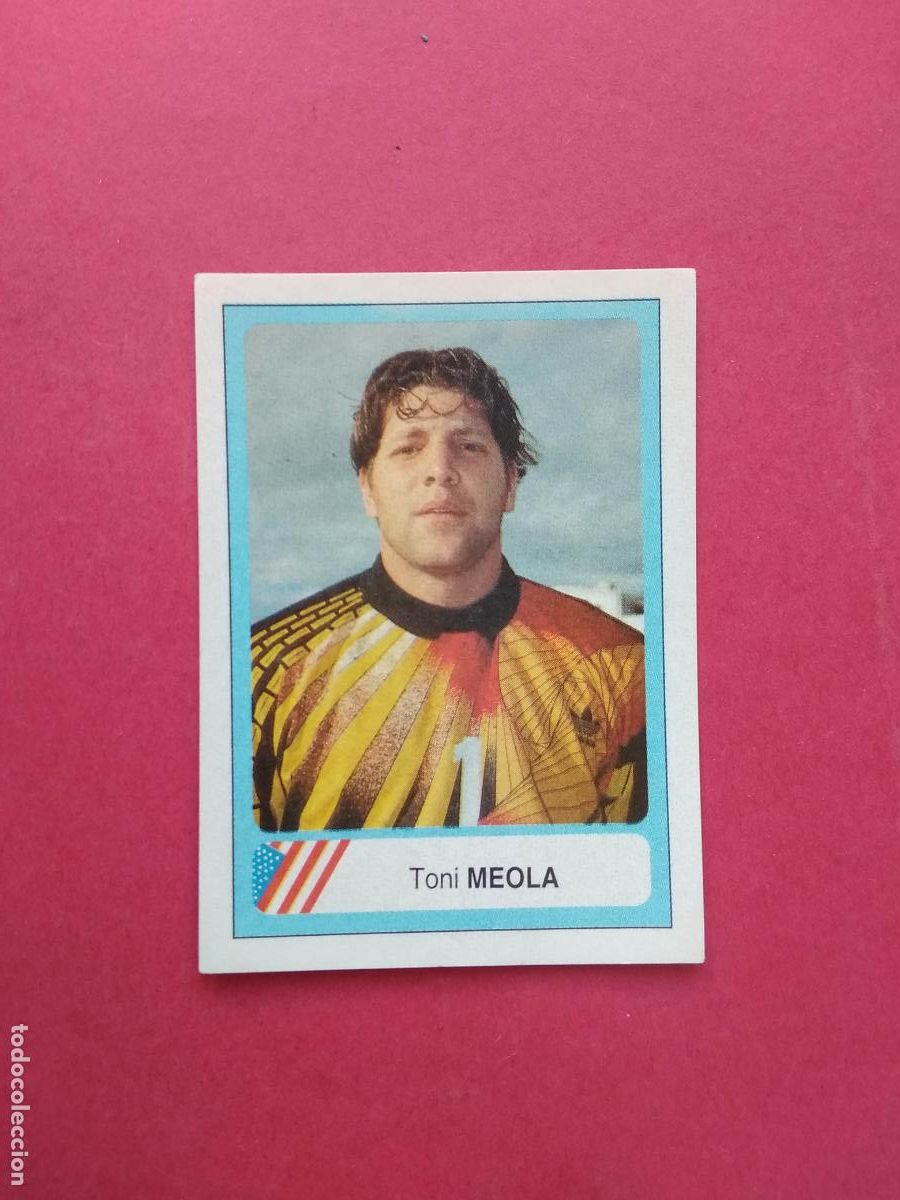 Fu&szlig;ball-Sticker: EDICIONES ESTADIO MUNDIAL FUTBOL USA 94 1994 CROMO NUNCA PEGADO ESTADOS UNIDOS N&ordm; 183 MEOLA