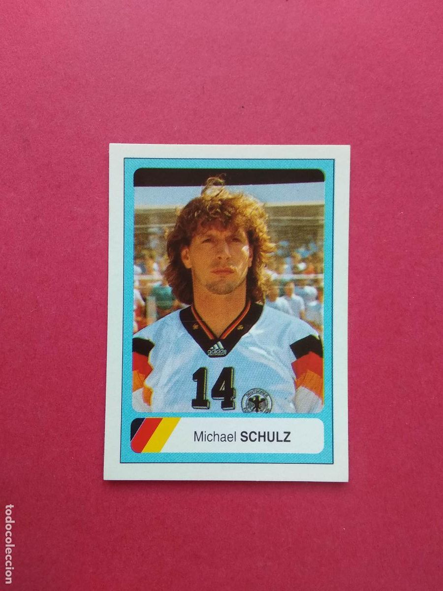 Cromos de f&uacute;tbol: EDICIONES ESTADIO MUNDIAL DE FUTBOL USA 94 1994 CROMO NUNCA PEGADO ALEMANIA N&ordm; 18 MICHAEL SCHULZ