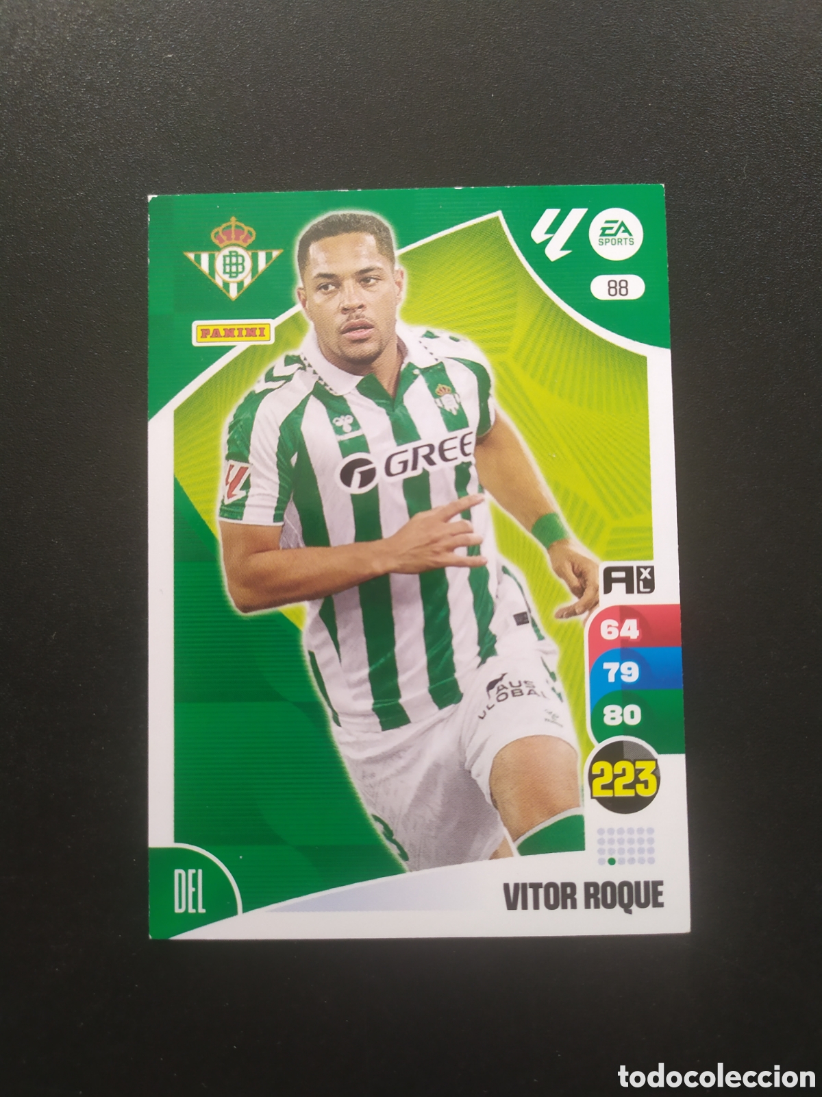 Cromos de f&uacute;tbol: Adrenalyn 2024 2025 24 25 panini Vitor Roque n&deg; 88 Real Betis