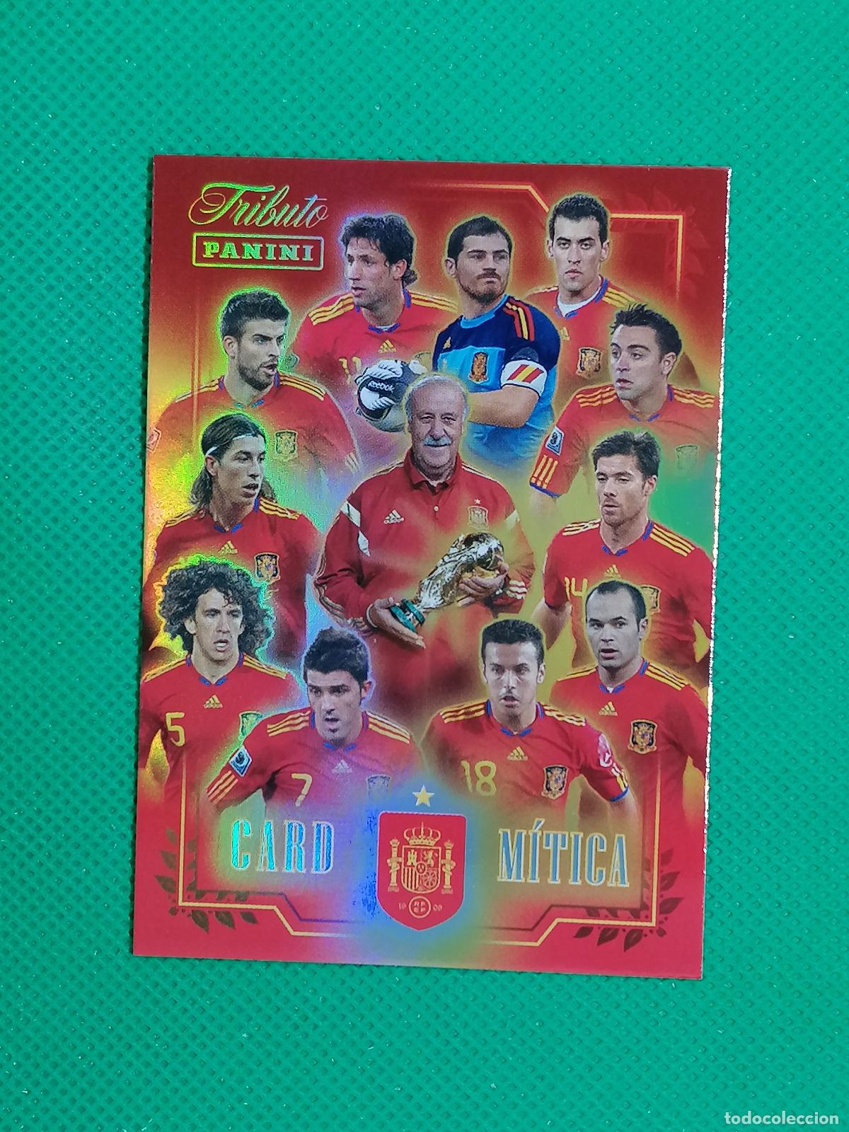 Figurine di Calcio: CARD MITICA ⚽PANINI TRIBUTO SELECCION ESPA&Ntilde;OLA ESPA&Ntilde;A CARD 26 2026⚽