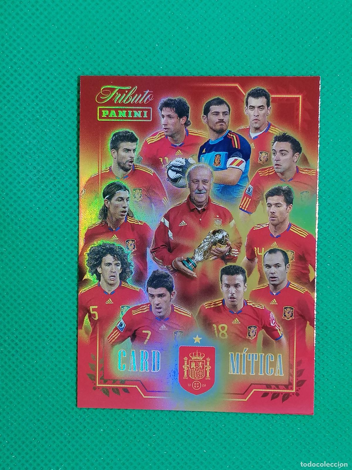 Figurine di Calcio: CARD MITICA ⚽PANINI TRIBUTO SELECCION ESPA&Ntilde;OLA ESPA&Ntilde;A CARD 26 2026⚽