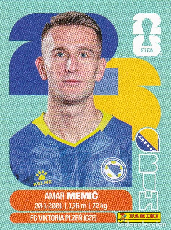 Cromos de f&uacute;tbol: FIFA WORLD CUP 2026 * MEMIC N&ordm; 16 * DE BOSNIA - NUEVO DE SOBRE (A-18)