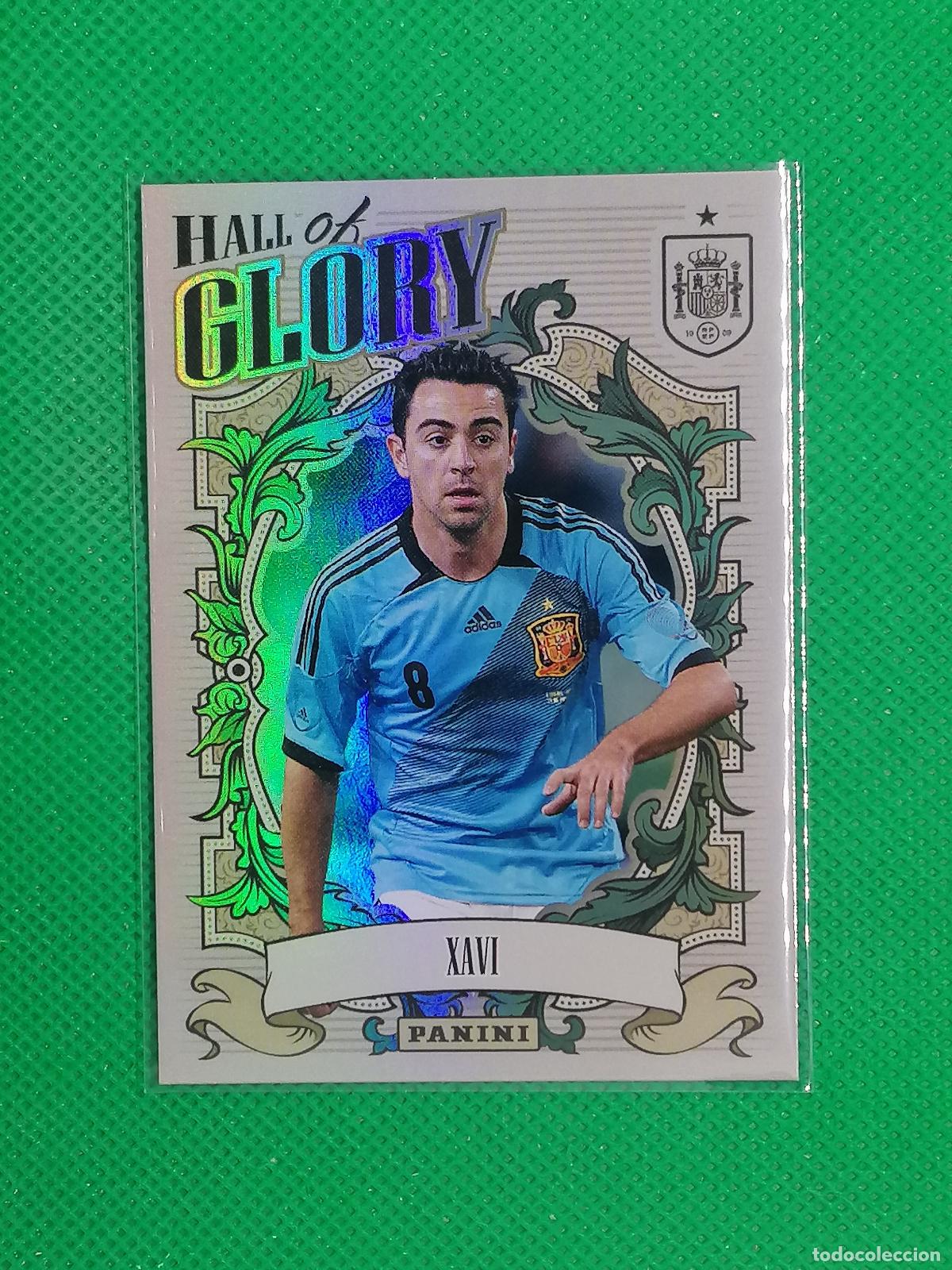 Cromos de f&uacute;tbol: HG22 XAVI HALL OF GLORY ⚽PANINI TRIBUTO SELECCION ESPA&Ntilde;OLA ESPA&Ntilde;A CARD 26 2026⚽