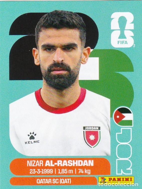 Cromos de f&uacute;tbol: FIFA WORLD CUP 2026 * AL-RASHDAN N&ordm; 10 * DE JORDANIA - NUEVO DE SOBRE (A-18)