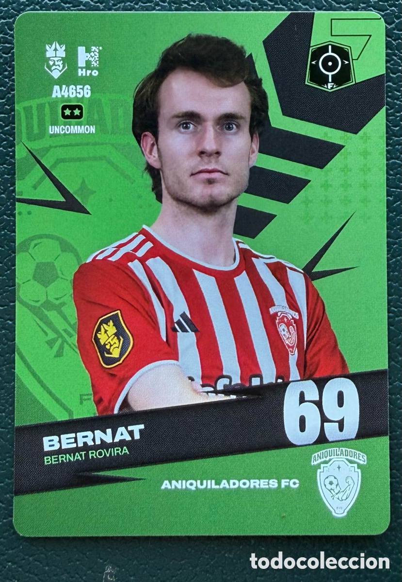 Cromos de f&uacute;tbol: A4656 BERNAT ROVIRA ANIQUILADORES FC FICHAS ALBUM KINGS LEAGUE INFOJOBS 2024 KOLEX