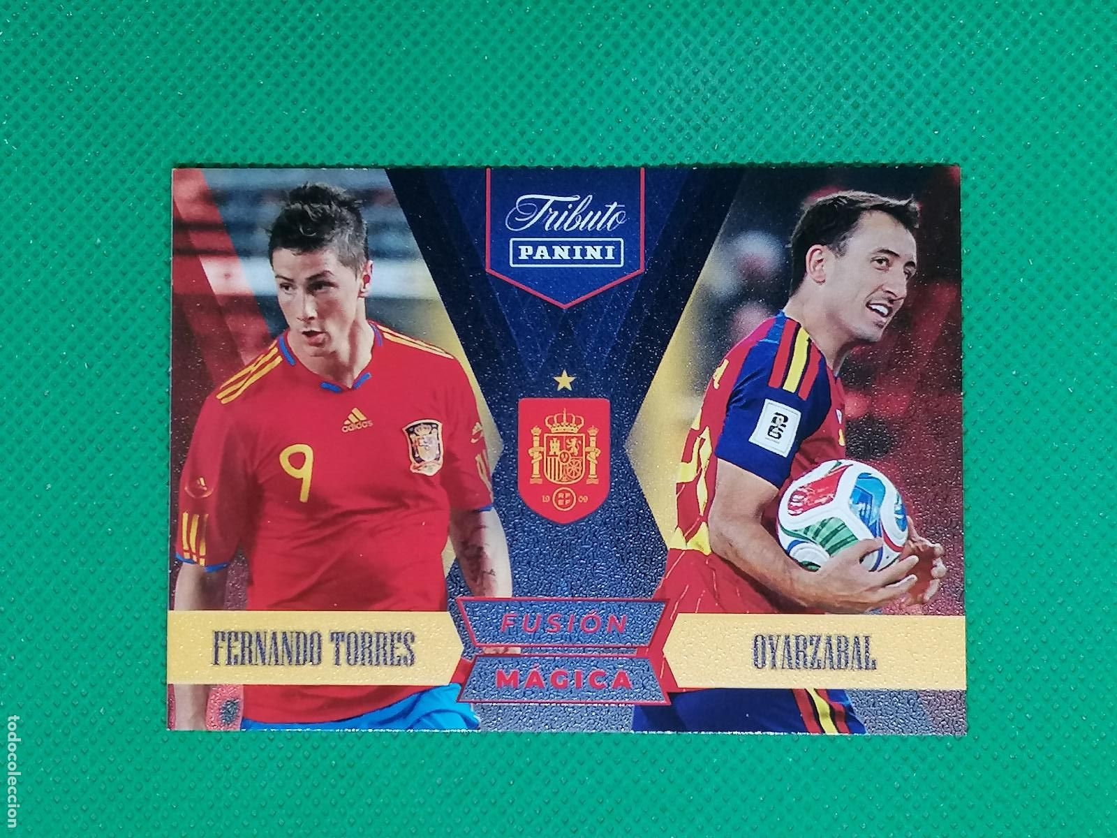 Cromos de f&uacute;tbol: 87 FERNANDO TORRES OYARZABAL FUSION MAGICA ⚽PANINI TRIBUTO SELECCION ESPA&Ntilde;OLA ESPA&Ntilde;A CARD 26 2026⚽