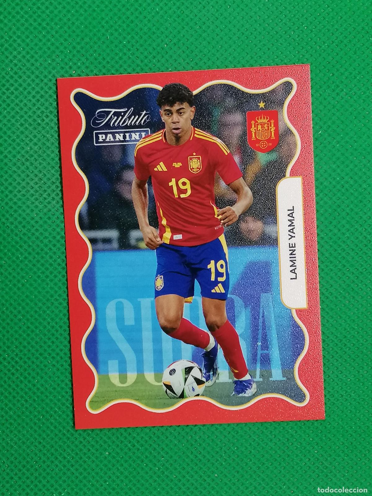 Cromos de f&uacute;tbol: 79 LAMINE YAMAL SUPRA ⚽PANINI TRIBUTO SELECCION ESPA&Ntilde;OLA ESPA&Ntilde;A CARD 26 2026⚽