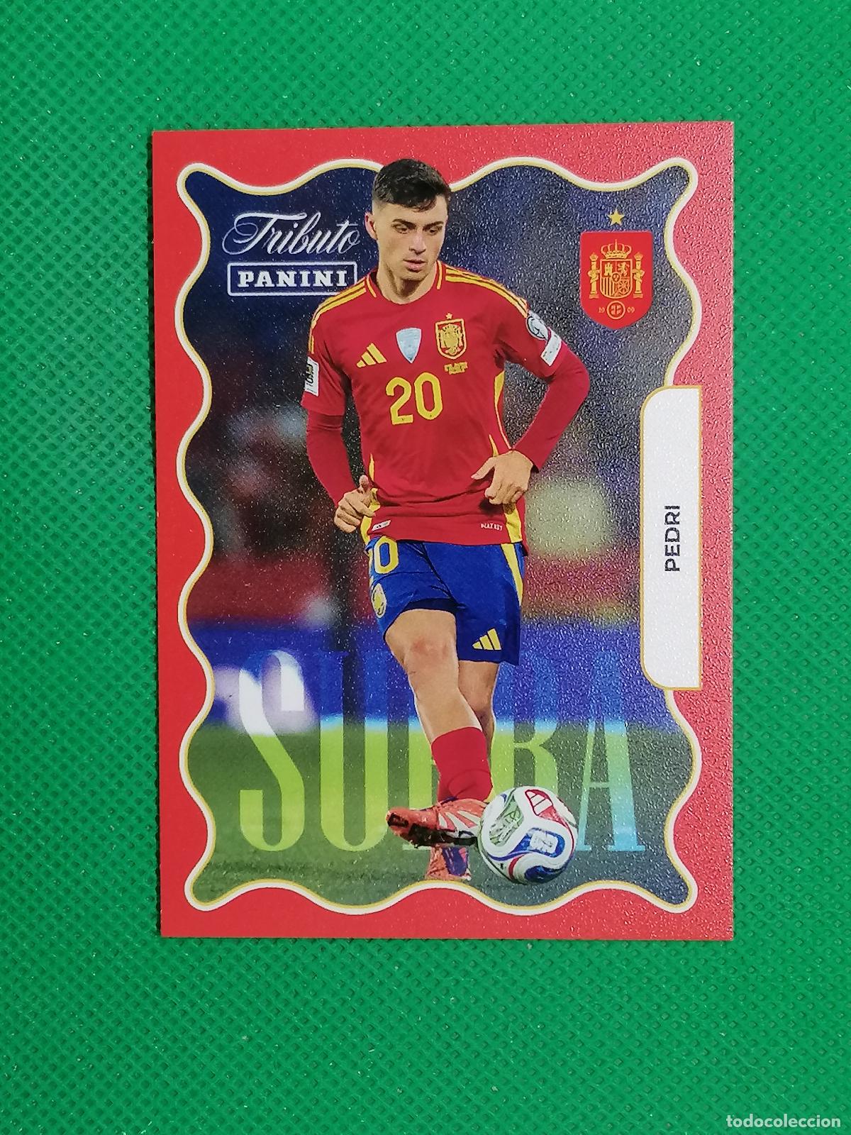 Cromos de f&uacute;tbol: 77 PEDRI SUPRA ⚽PANINI TRIBUTO SELECCION ESPA&Ntilde;OLA ESPA&Ntilde;A CARD 26 2026⚽