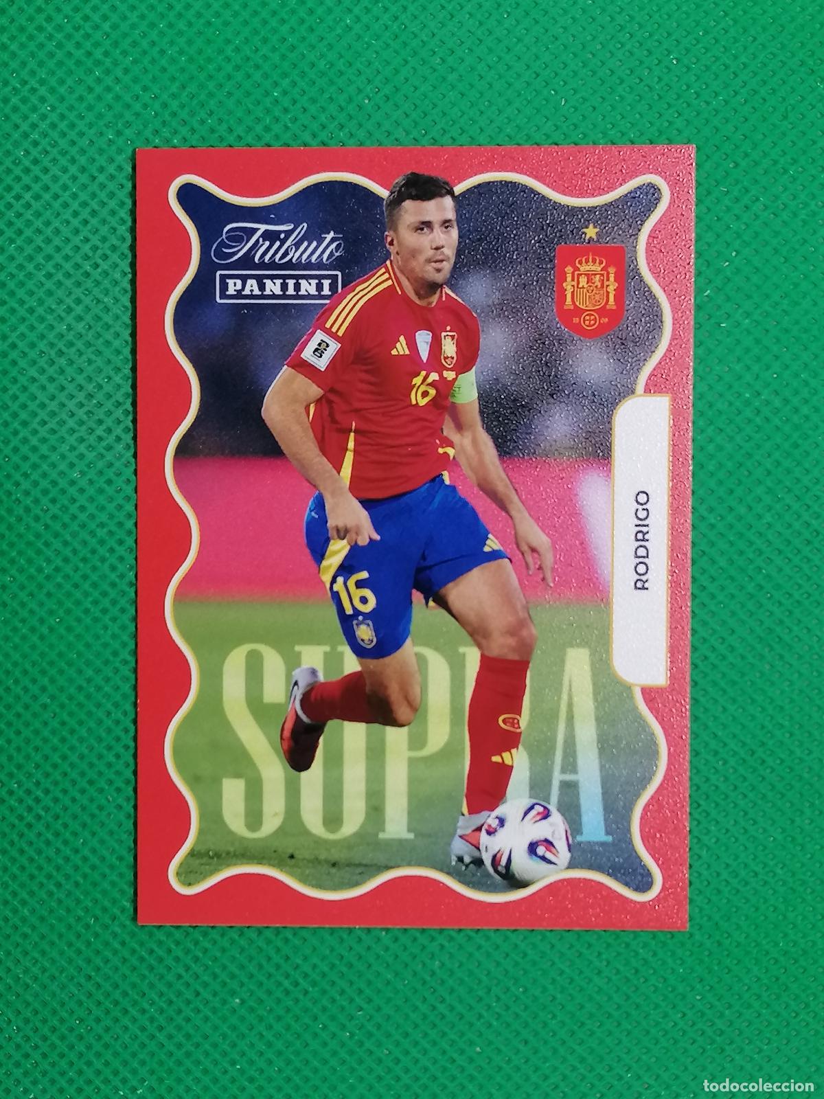 Cromos de f&uacute;tbol: 76 RODRIGO SUPRA ⚽PANINI TRIBUTO SELECCION ESPA&Ntilde;OLA ESPA&Ntilde;A CARD 26 2026⚽