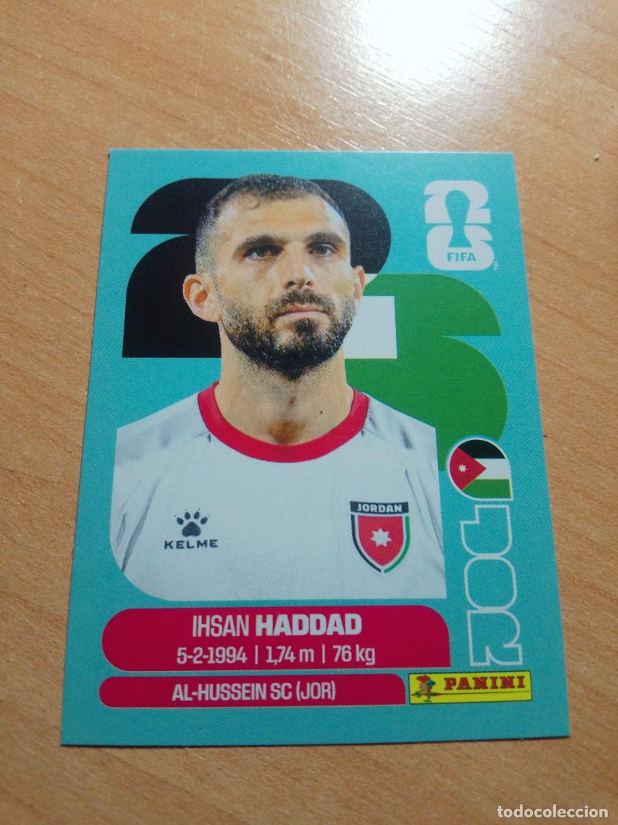 Cartes &agrave; collectionner de Football: HADDAD JORDANIA JOR 3 MUNDIAL FIFA WORLD CUP 202MUNDIAL FIFA WORLD CUP 2026 26 PANINI STICKERS NUEVO