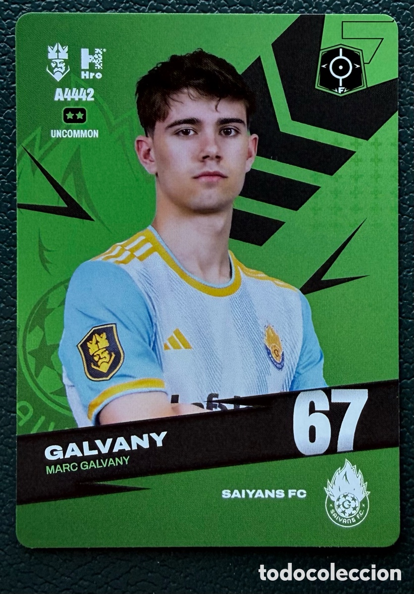 Cromos de f&uacute;tbol: A4442 MARIO GALVANY SAIYANS FC FICHAS ALBUM KINGS LEAGUE INFOJOBS 2024 KOLEX